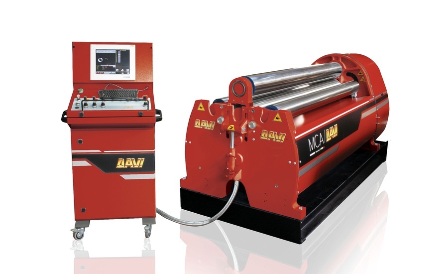 DAVI four-roll plate rolling machine